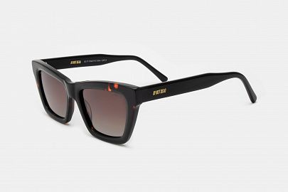 AY249 MARRON DEMI BR - NEGRO BR / MARRON DEGRADE PL